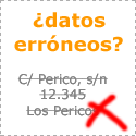 Modificaci�n de datos de empresas